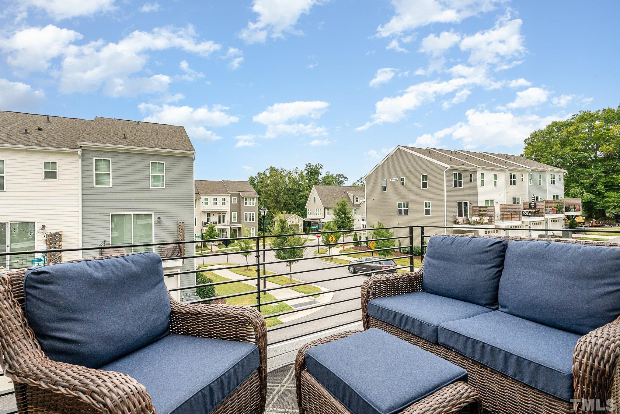 626 Watauga Street Raleigh, NC 27604 - Photo 24 of 30 a view of a patio with couches and a potted plant