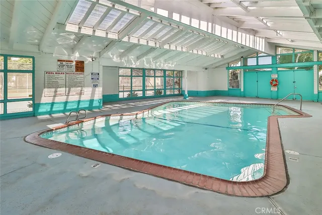 a view of a swimming pool