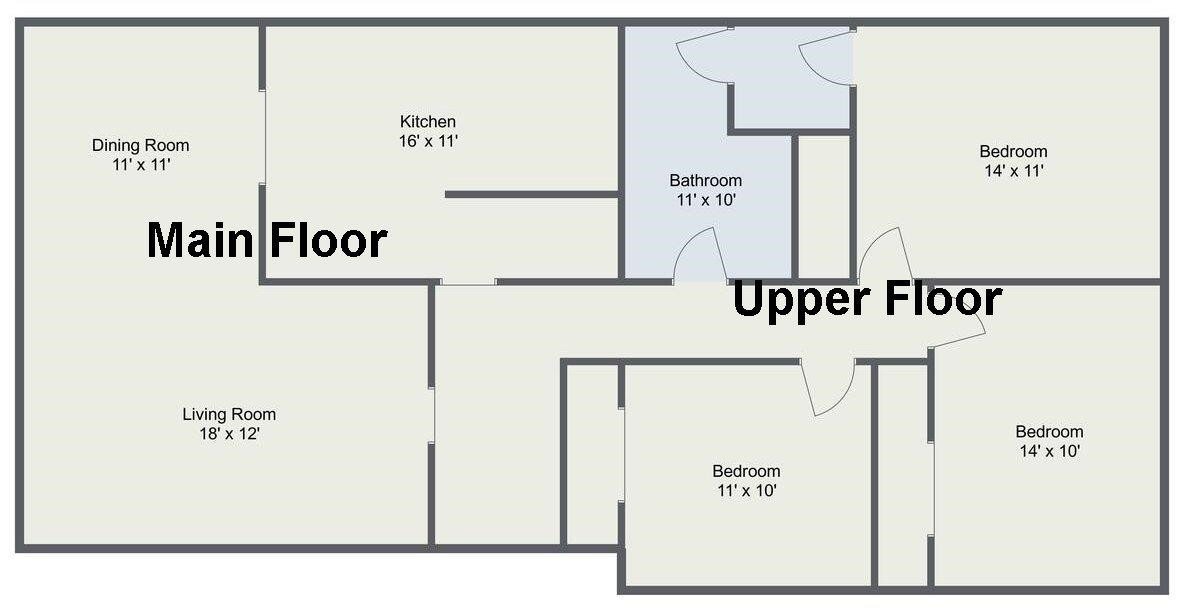 1233 Kingston Ridge Road Cary, NC 27511 - Photo 30 of 30 Floor plan - main and upper levels