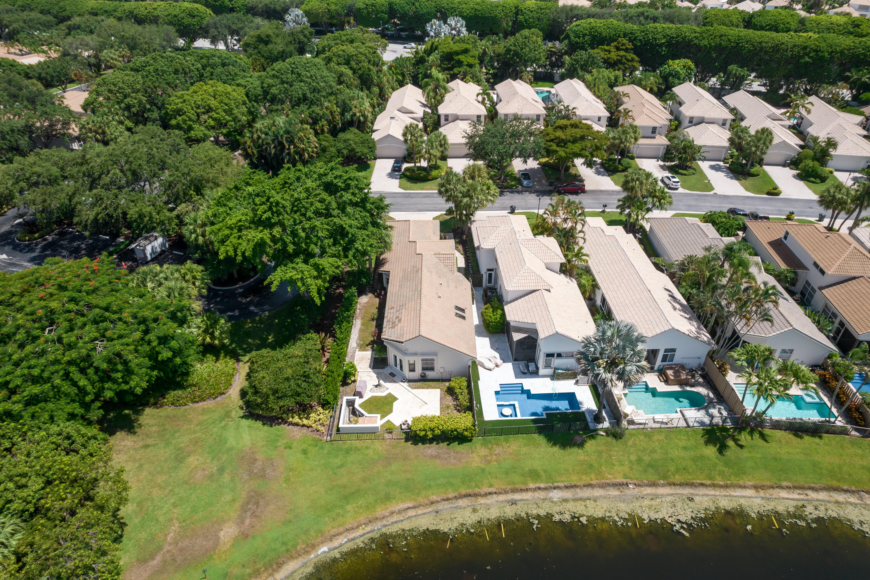 2465 Northwest 66th Drive Boca Raton, FL 33496 - Photo 37 of 41 Aerial of Lake View