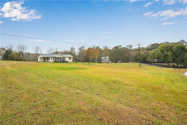 a view of an ocean and beach