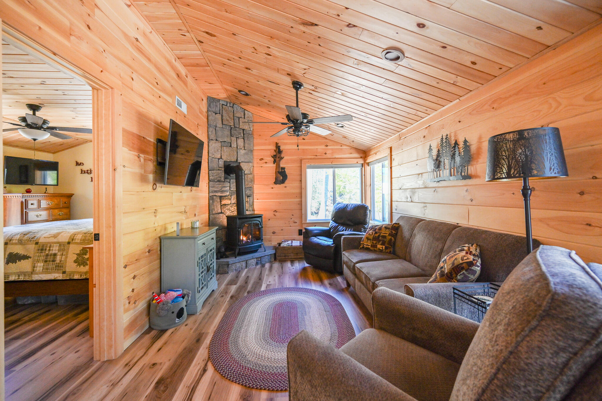 28 Dragon Back Road Naples, ME 04055 - Photo 21 of 41 Cozy, cabin-like feel