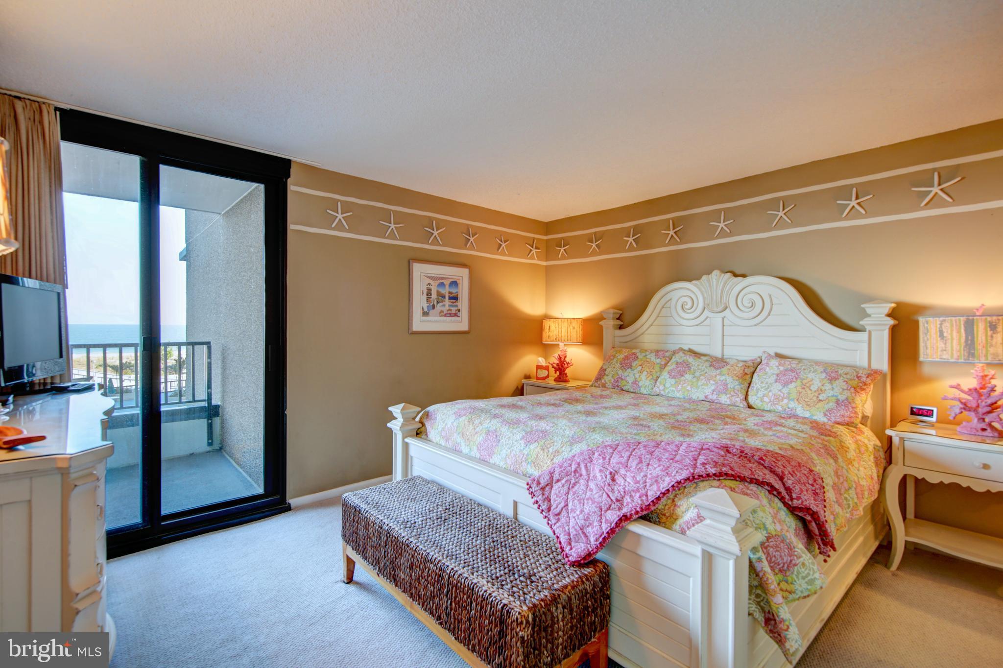 201 South Edgewater House Road, Unit 201S Bethany Beach, DE 19930 - Photo 14 of 50 Spacious Master Bedroom w/ocean views