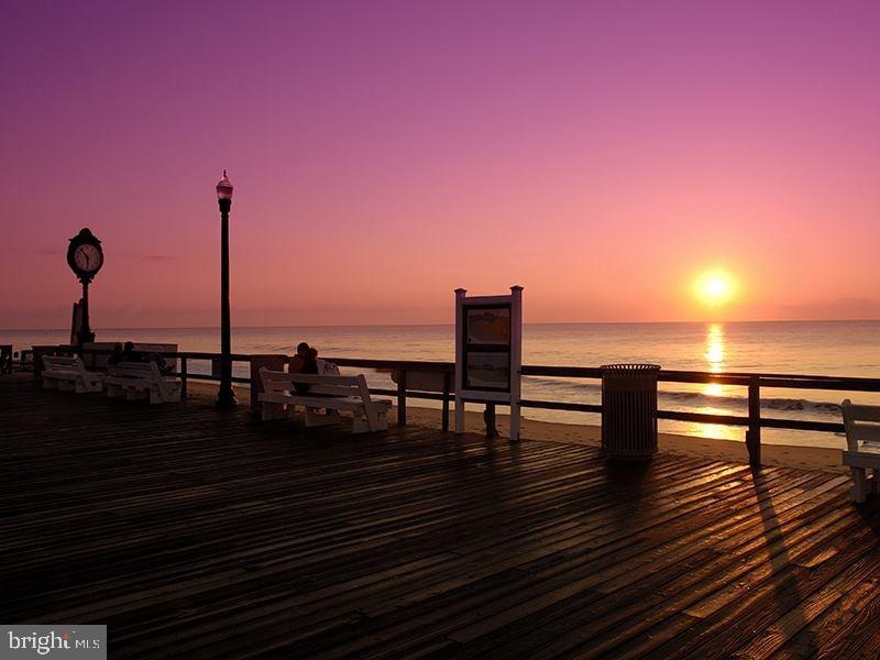 201 South Edgewater House Road, Unit 201S Bethany Beach, DE 19930 - Photo 46 of 50 Bethany Beaches' Boardwalk at sunrise...