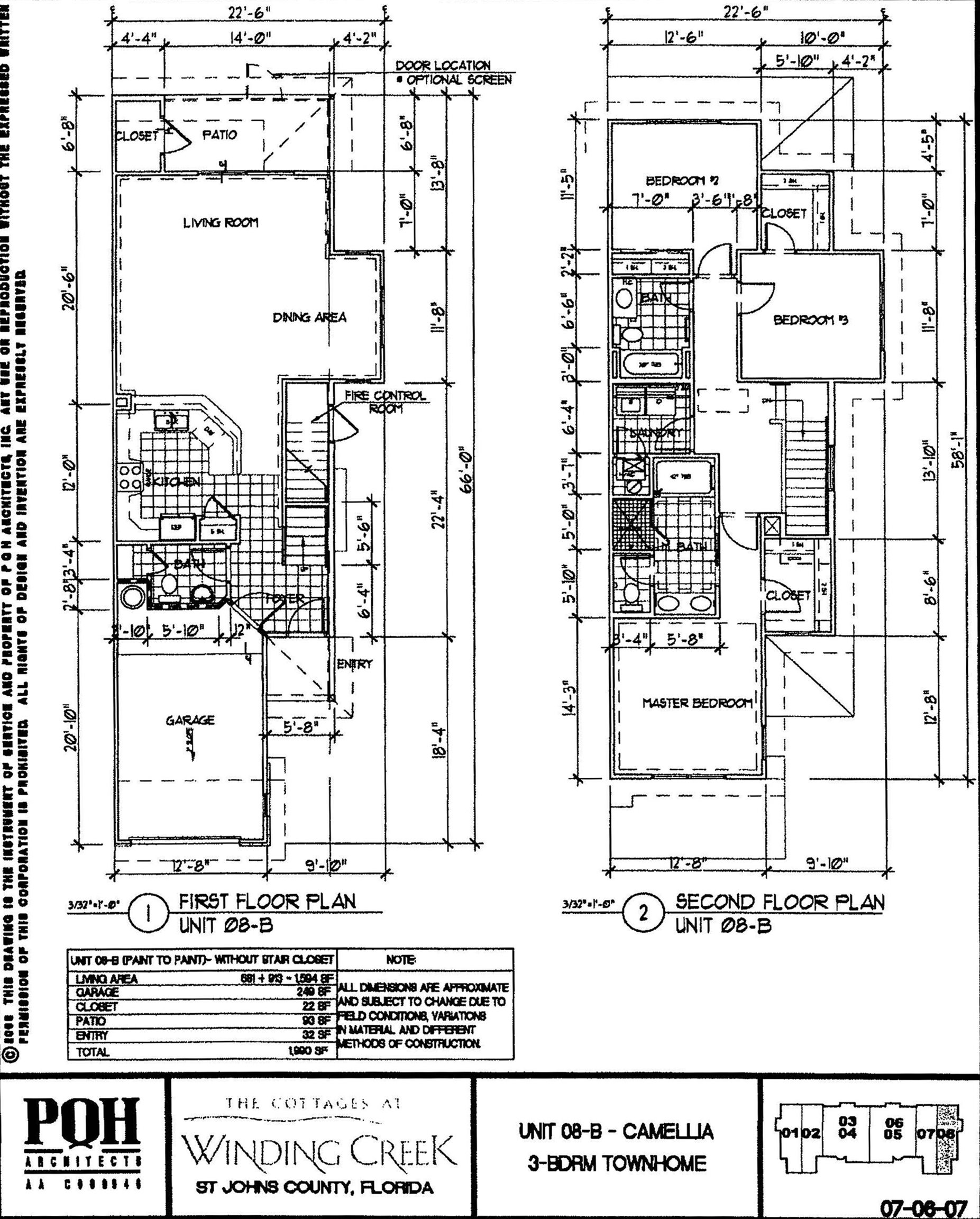 175 Bayberry Circle, Unit 1008 St. Augustine, FL 32086 - Photo 40 of 44 a black and white photo of a picture of a city view