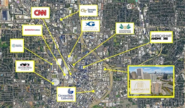 $194,900 | 215 Piedmont Avenue Northeast, Unit 2108, Atlanta, GA 30308