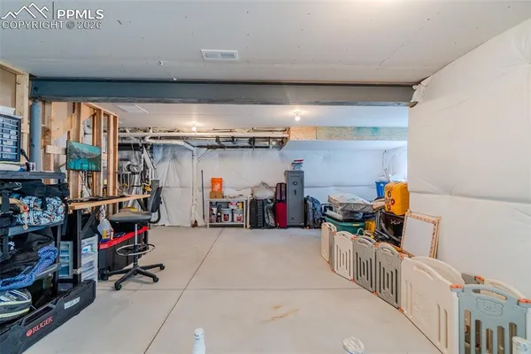 a view of storage and utility room