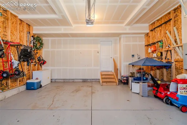 a view of storage and utility room