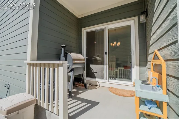 a view of balcony and deck