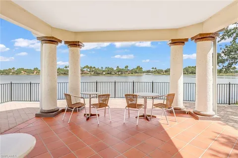 a outdoor space with furniture