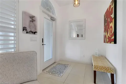 a bathroom with a tub and shower