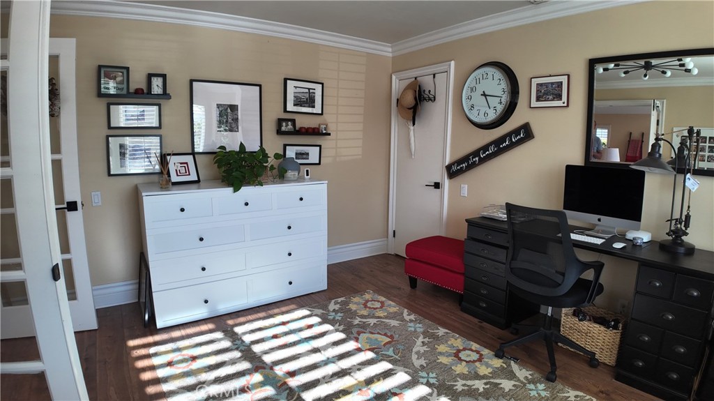 43080 Vista Del Rancho Temecula, CA 92592 - Photo 25 of 57 a view of a workspace with furniture and a window