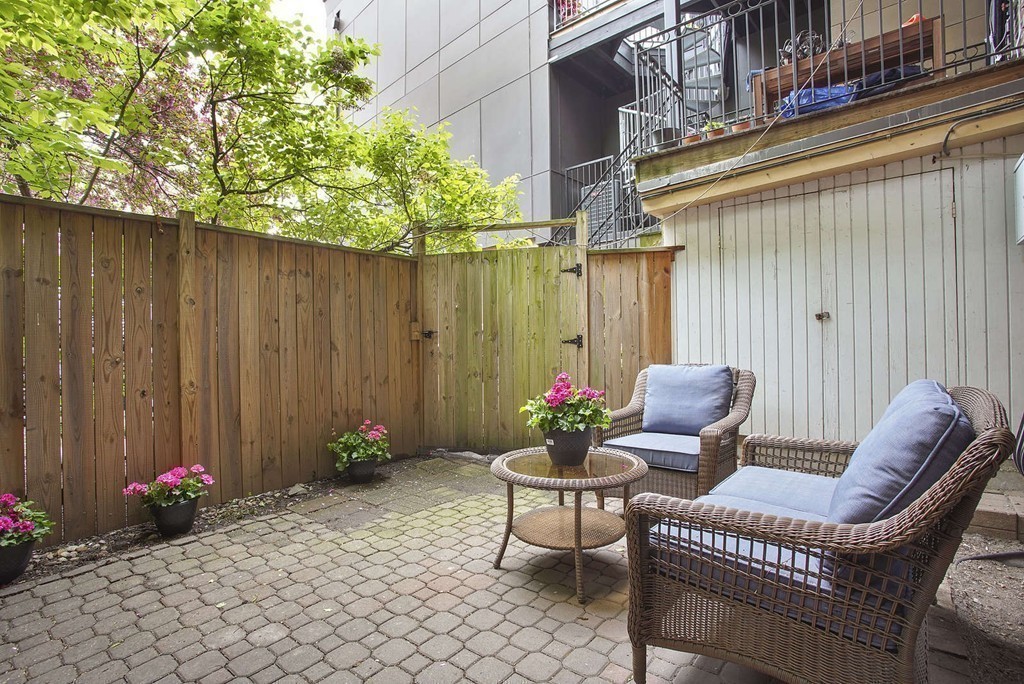 1670 Washington Street, Unit 6 Boston, MA 02118 - Photo 12 of 17 a view of a patio with furniture and plants