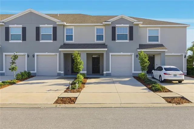 a house view with a outdoor space