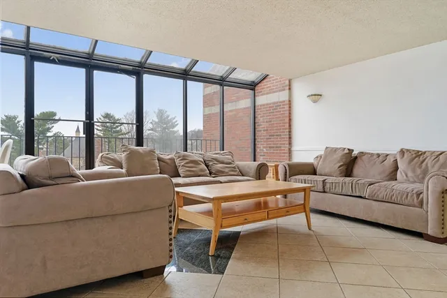 a front view of a building