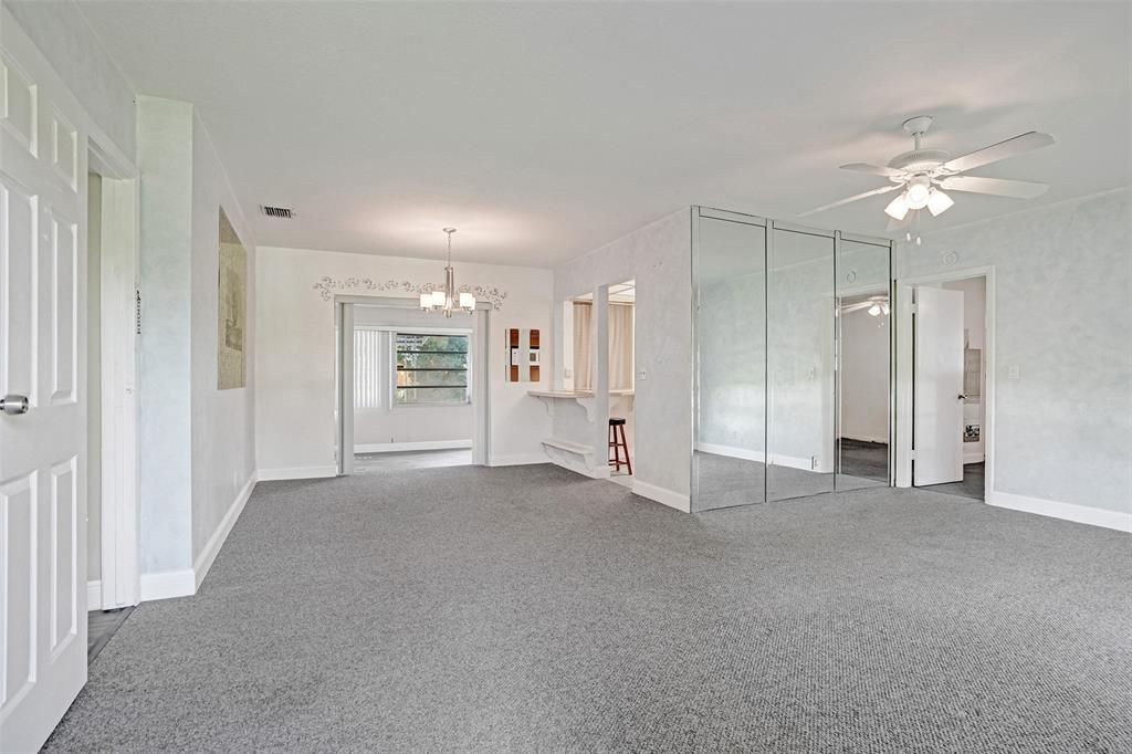 4738 Northwest 5th Street Plantation, FL 33317 - Photo 15 of 68 a view of empty room with a ceiling fan