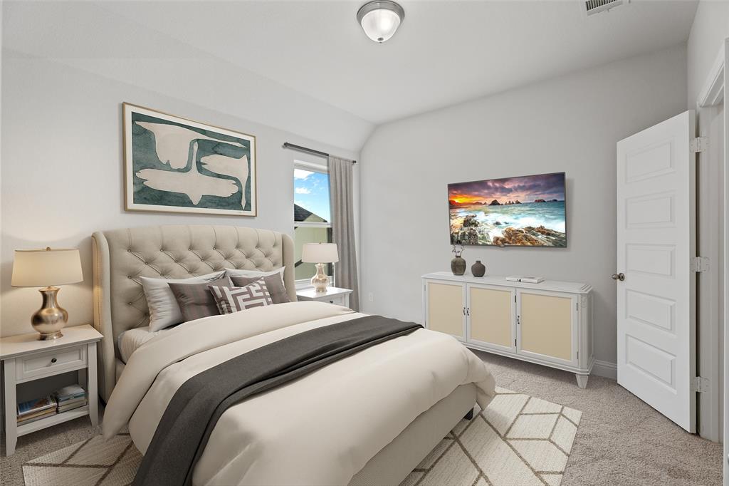 316 Symphony Avenue Forney, TX 75126 - Photo 14 of 17 Beazer Homes Lovers Landing Parker Floorplan. This is not a photo of the actual home, but is a photo of the Parker floorplan.