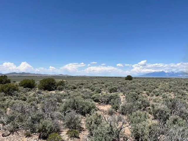 a view of a lake with a mountain