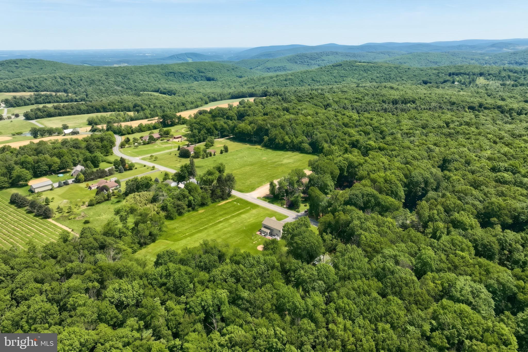 2741 Cold Springs Road Orrtanna, PA 17353 - Photo 49 of 52 a view of a lush green forest with trees and houses