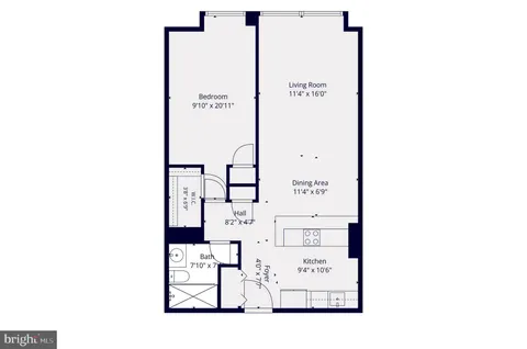 $300,000 | 1435 4th Street Southwest, Unit B815, Washington, DC 20024