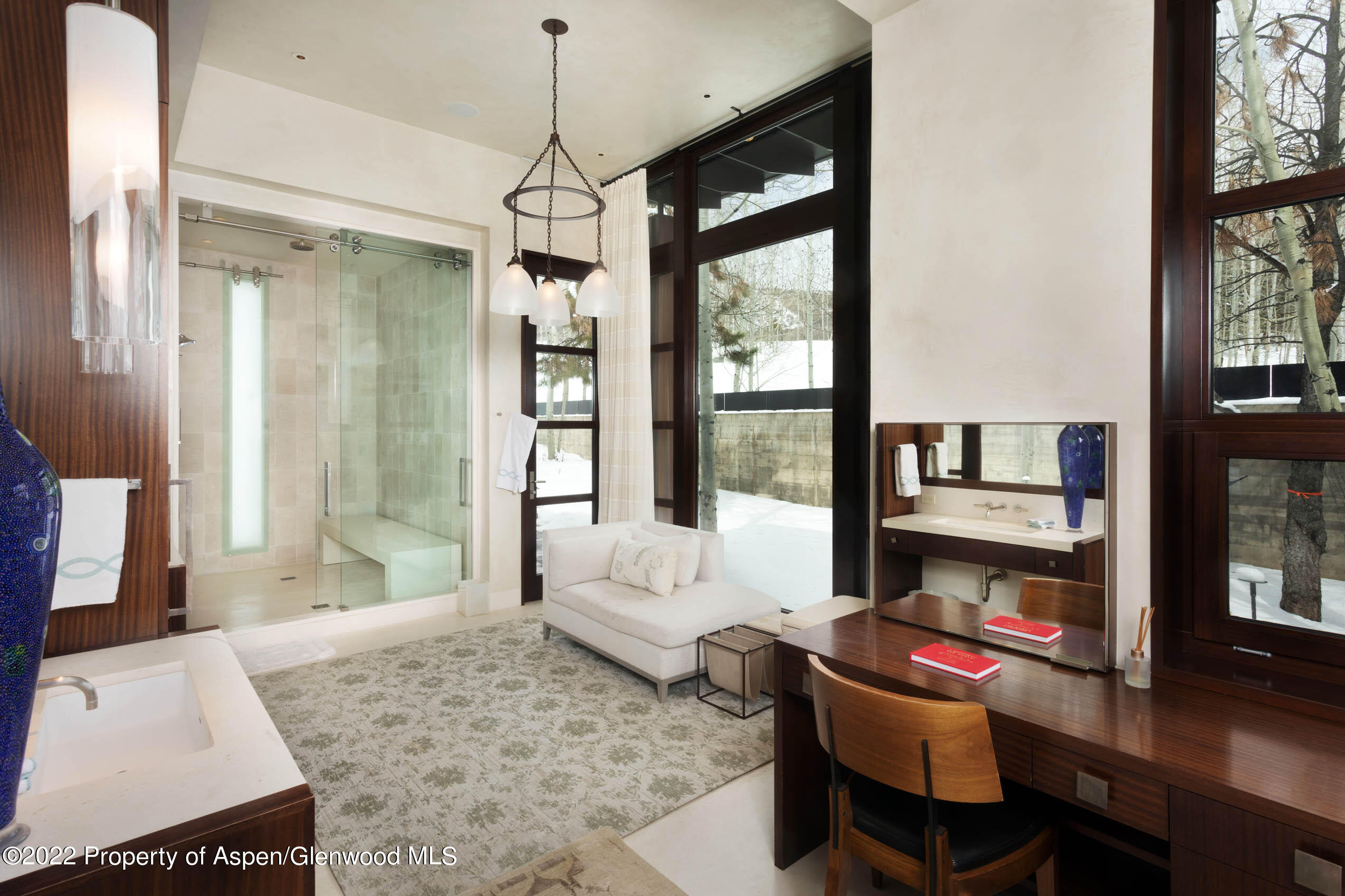 600 Owl Creek Ranch Road Aspen, CO 81611 - Photo 13 of 84 a living room with furniture and a window