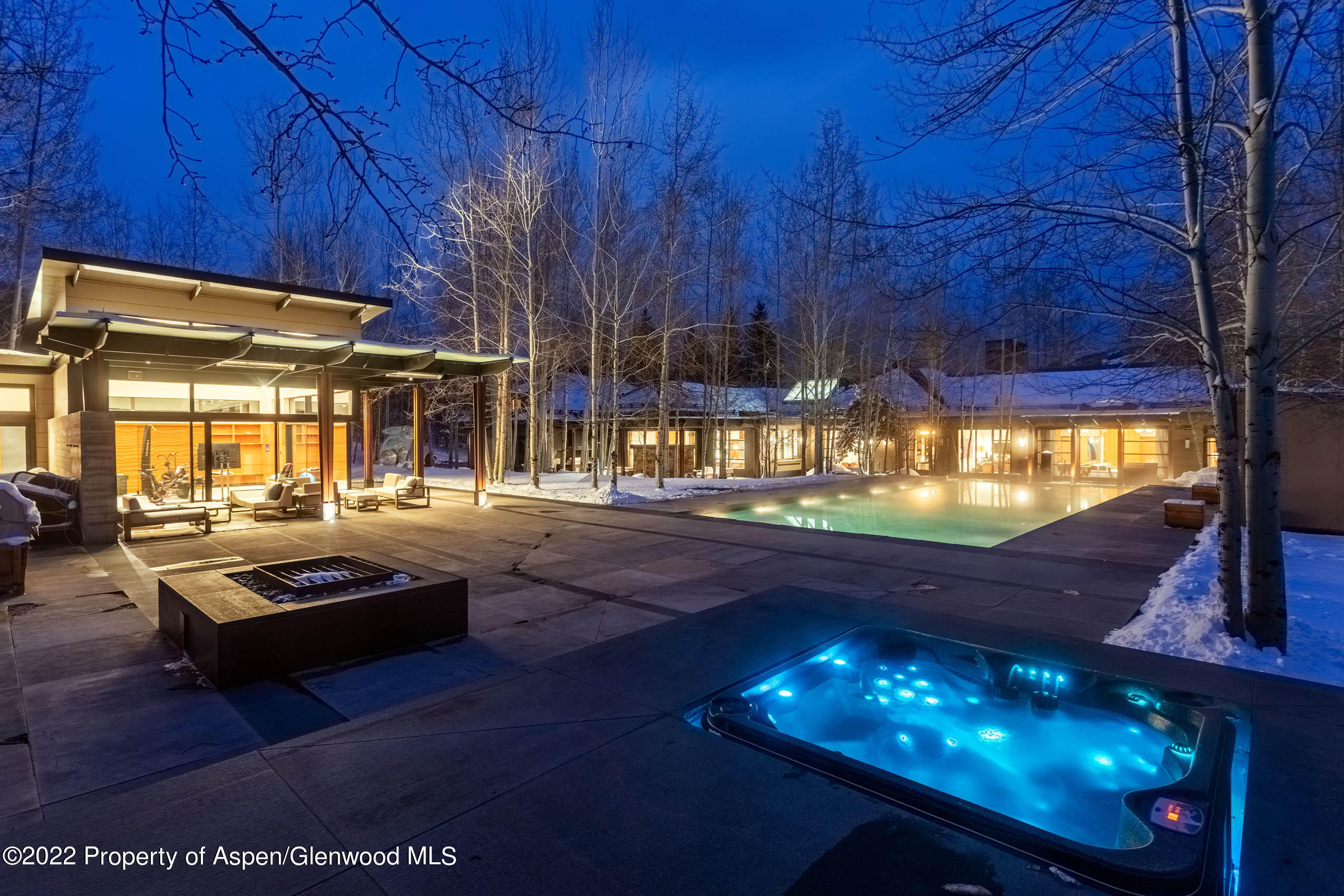 600 Owl Creek Ranch Road Aspen, CO 81611 - Photo 26 of 84 a living room with hard wood flooring and furniture