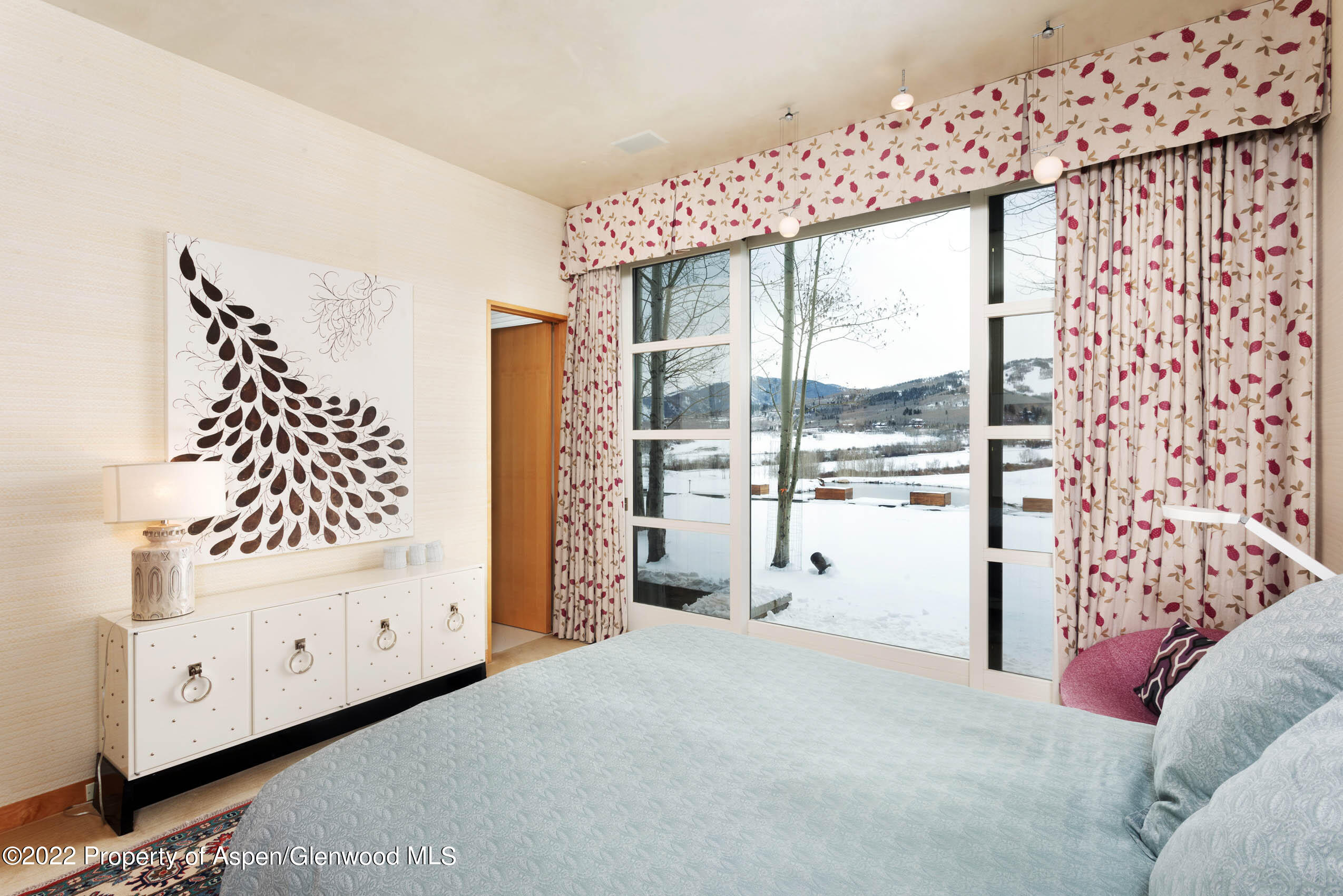 600 Owl Creek Ranch Road Aspen, CO 81611 - Photo 36 of 84 a living room with furniture and a large window