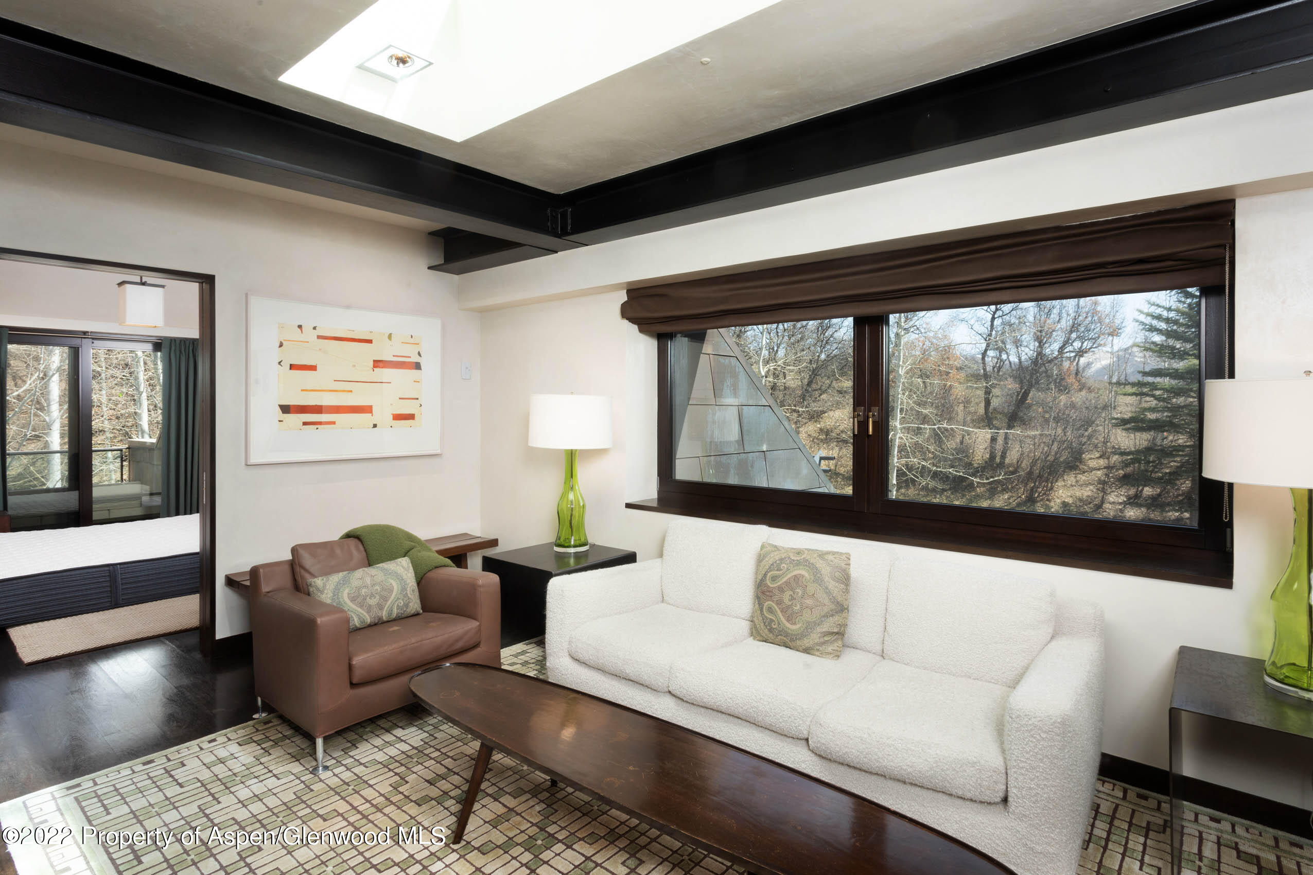 600 Owl Creek Ranch Road Aspen, CO 81611 - Photo 51 of 84 a living room with furniture and a large window