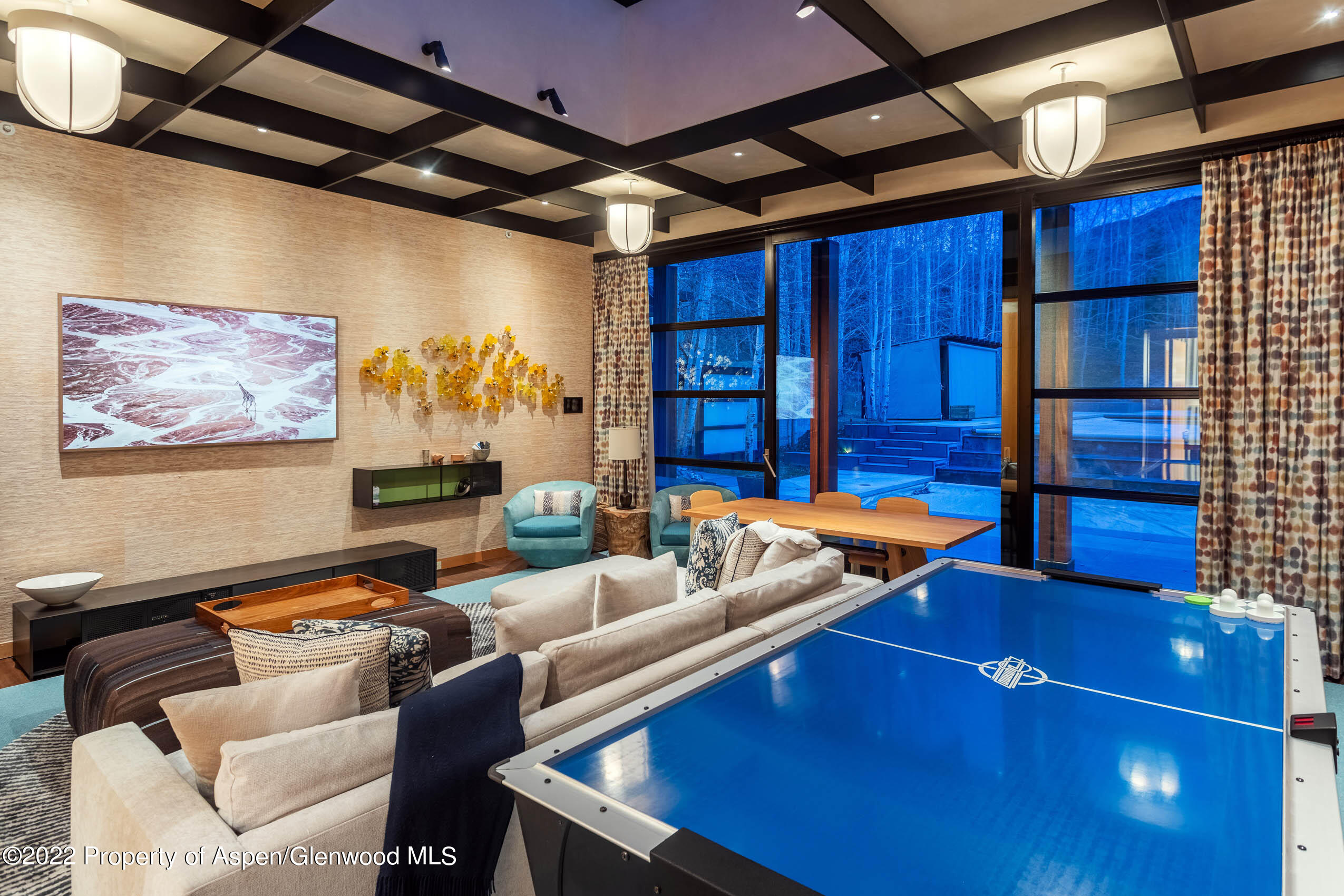 600 Owl Creek Ranch Road Aspen, CO 81611 - Photo 61 of 84 Lounge & Game Room