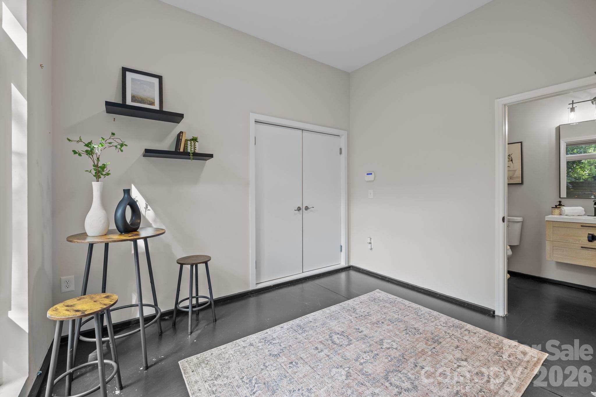3534 Card Street Charlotte, NC 28205 - Photo 16 of 24 a view of room with furniture and wooden floor