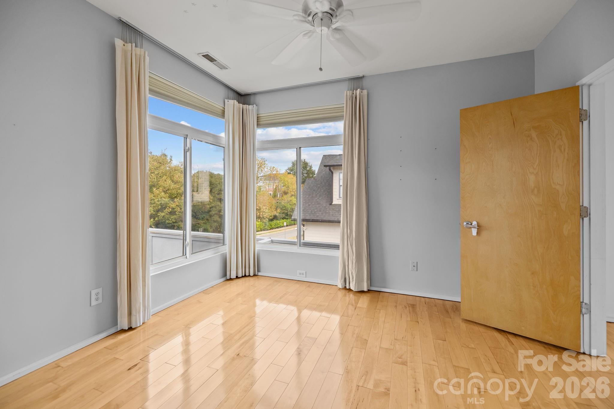 3534 Card Street Charlotte, NC 28205 - Photo 17 of 24 a view of an empty room with a window