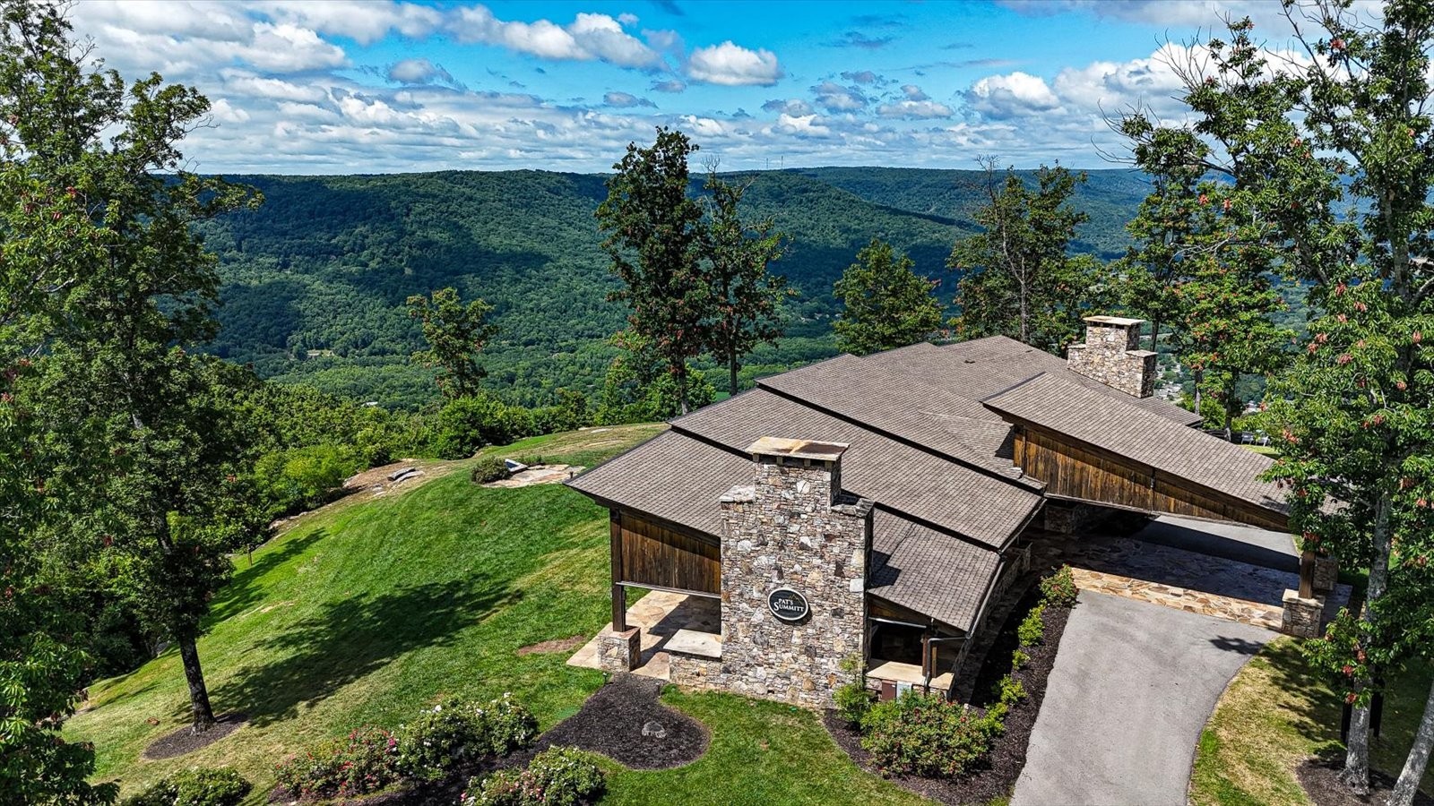 7 A Raulston Fls Road Jasper, TN 37347 - Photo 40 of 66 an aerial view of a house with a big yard