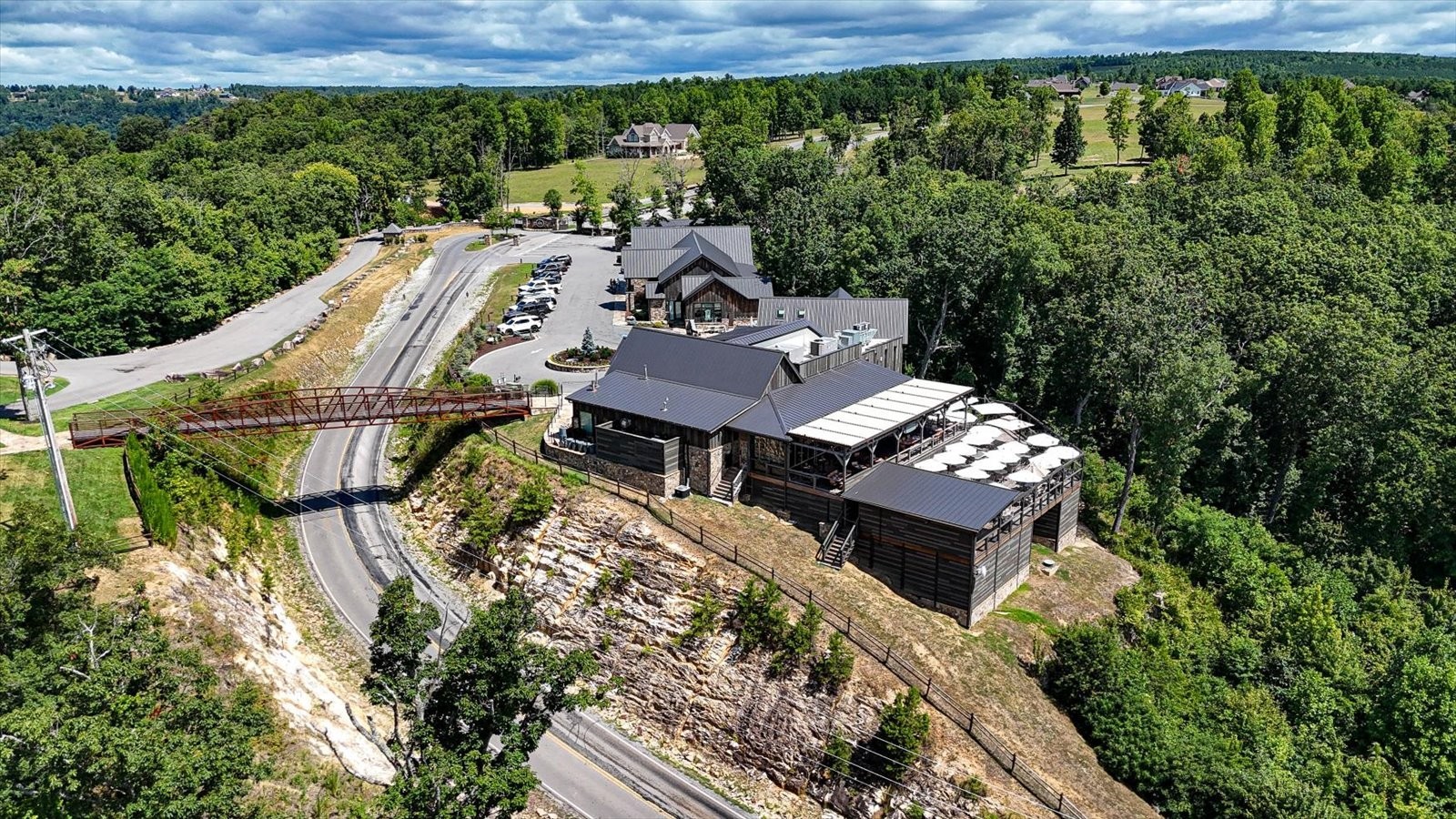 7 A Raulston Fls Road Jasper, TN 37347 - Photo 47 of 66 an aerial view of a house with a garden