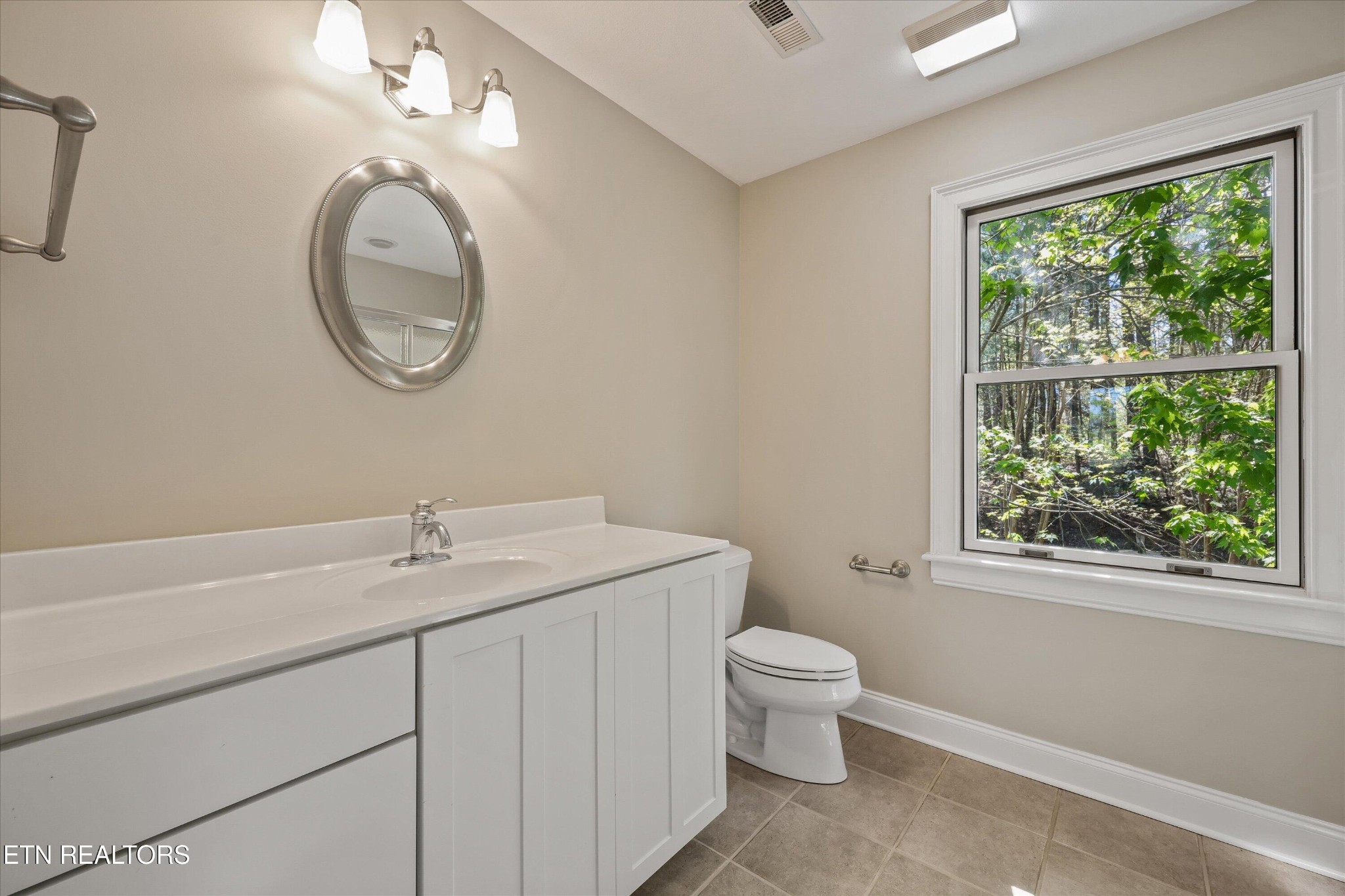 865 Stonegate Way Townsend, TN 37882 - Photo 32 of 60 a bathroom with a toilet a sink and a window