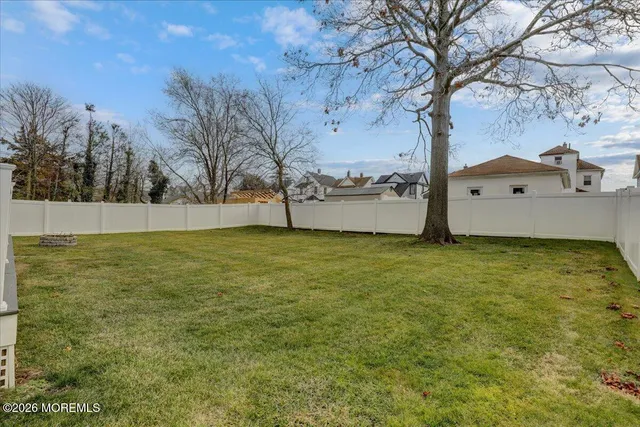 a view of an outdoor space and a yard