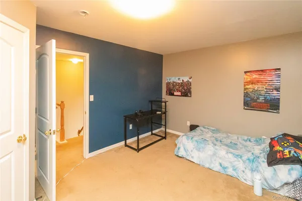 a very nice looking room with a large window