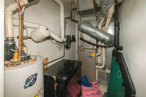 a view of a backyard with sitting area