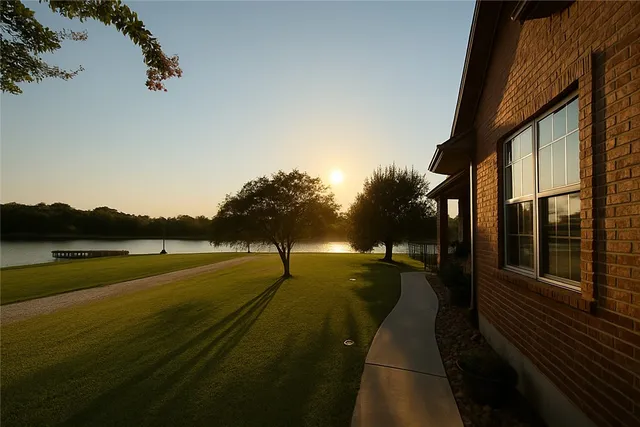 a view of an ocean from a balcony