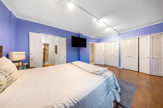 a view of a lake with houses