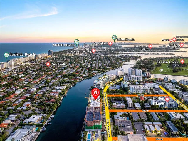 $464,900 | 9381 East Bay Harbor Drive, Unit 504N, Bay Harbor Islands, FL 33154