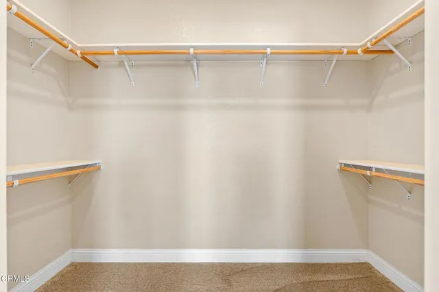 a view of walk in closet