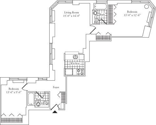 180 Riverside Boulevard, Unit 16K Manhattan, NY 10069 - Photo 1 of 1 unknown