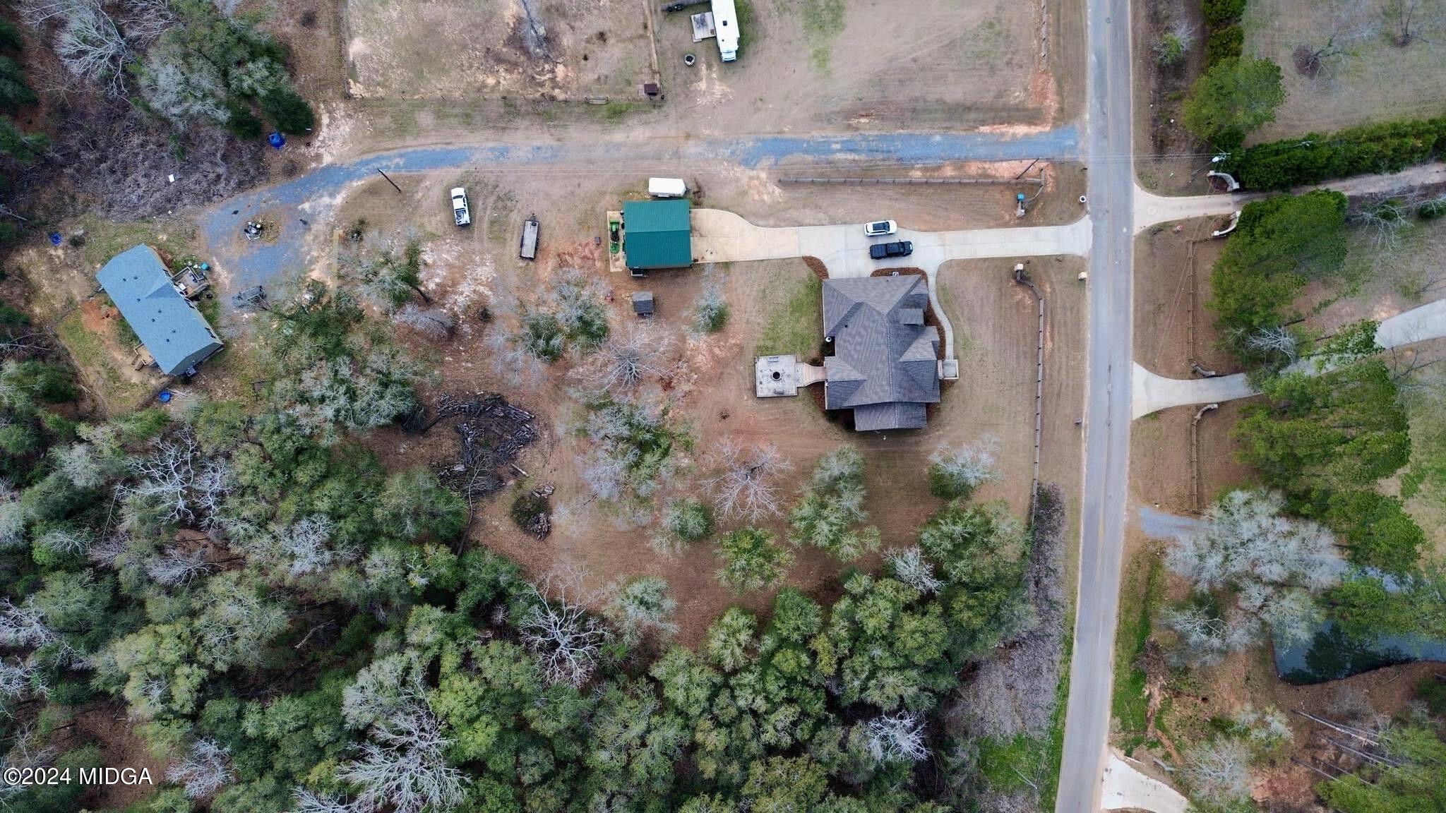 158 Harper Road Perry, GA 31069 - Photo 3 of 46 an aerial view of a house with outdoor space