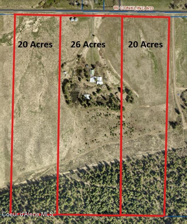 2834 West Conkling Road Worley, ID 83876 - Photo 4 of 14 House with 26 acres