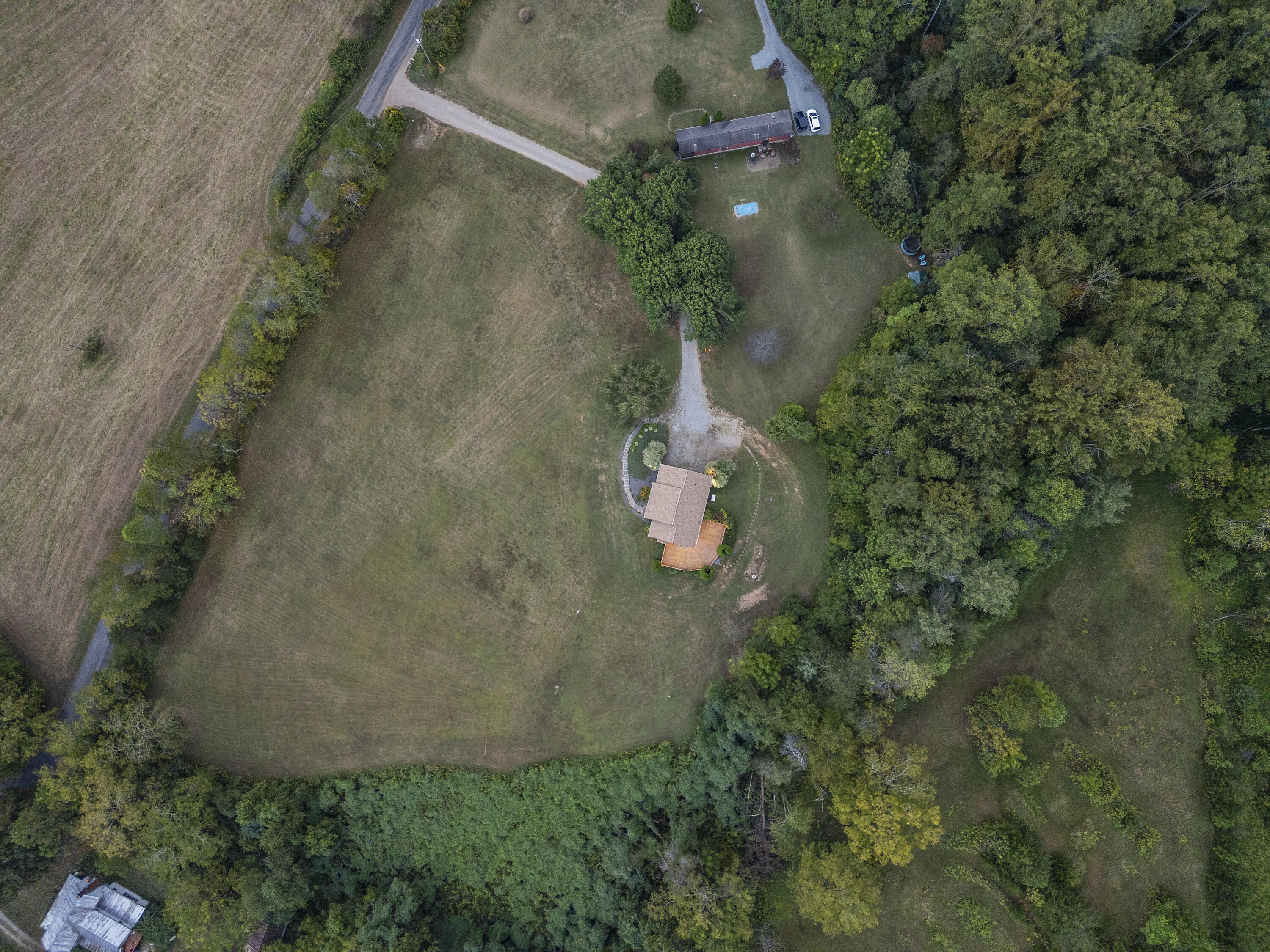 885 Whetstone Road Ferrum, VA 24088 - Photo 57 of 64 an aerial view of a house