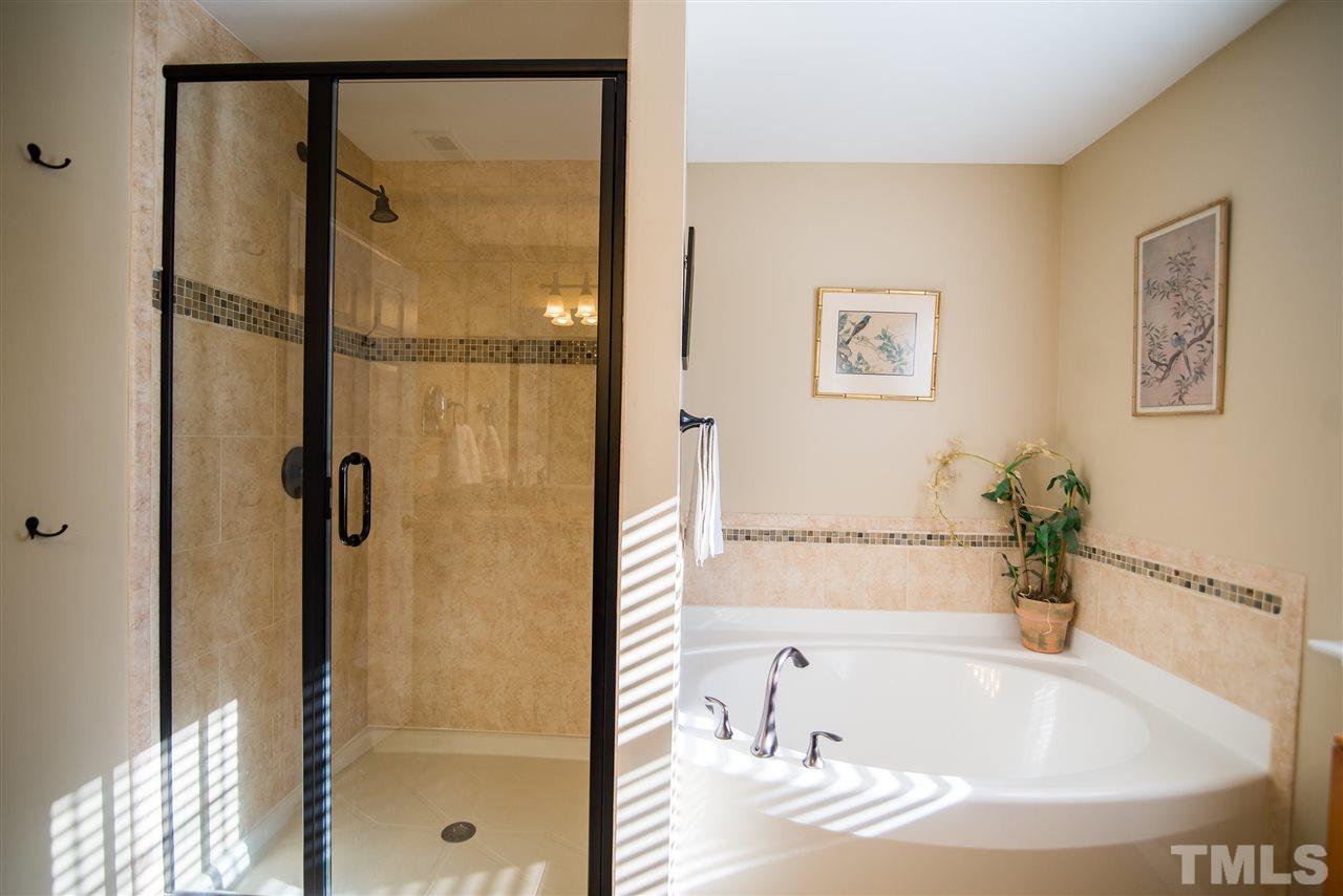 2307 Bright Future Way Raleigh, NC 27614 - Photo 16 of 23 This spa-like master bathroom has been recently renovated to perfection!