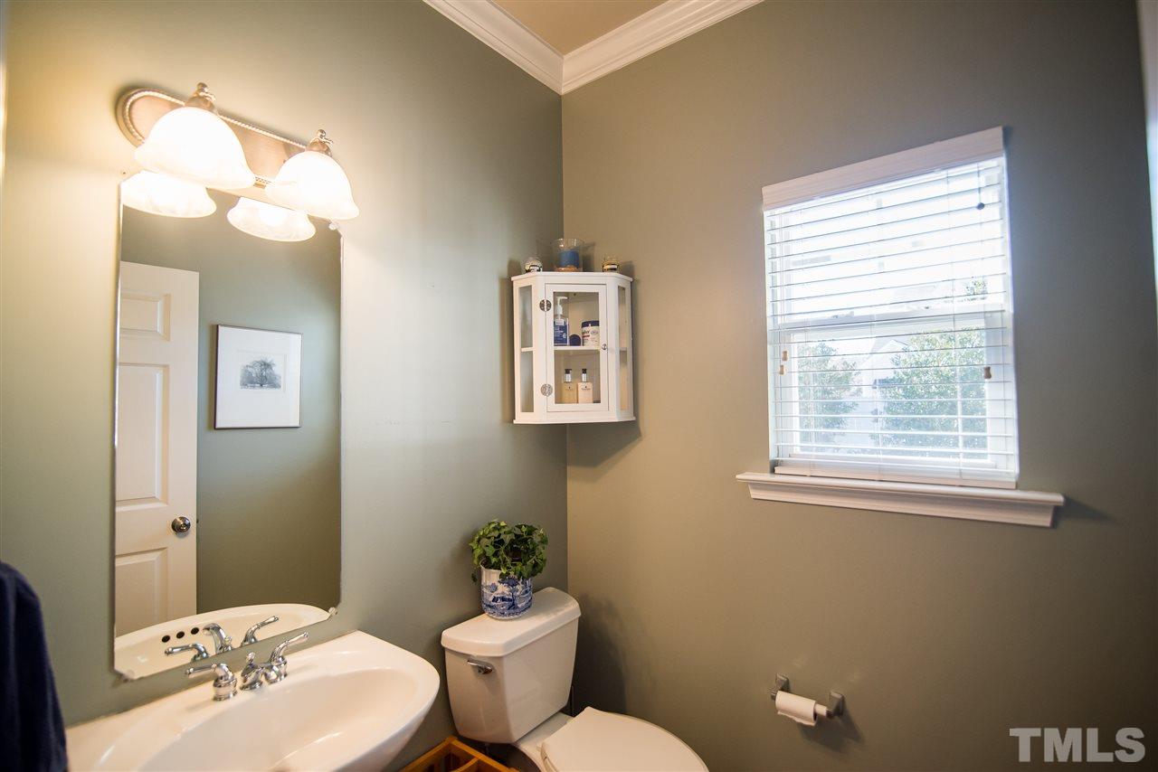 2307 Bright Future Way Raleigh, NC 27614 - Photo 10 of 23 First floor bathroom with window overlooking backyard.