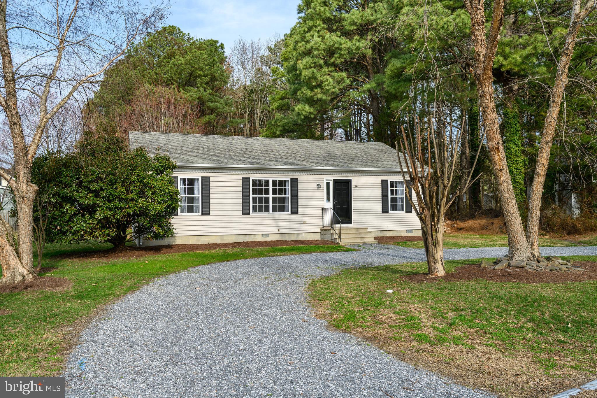 100 Bush Terrace St. Michaels, MD 21663 - Photo 3 of 40 a view of a house with backyard and a tree