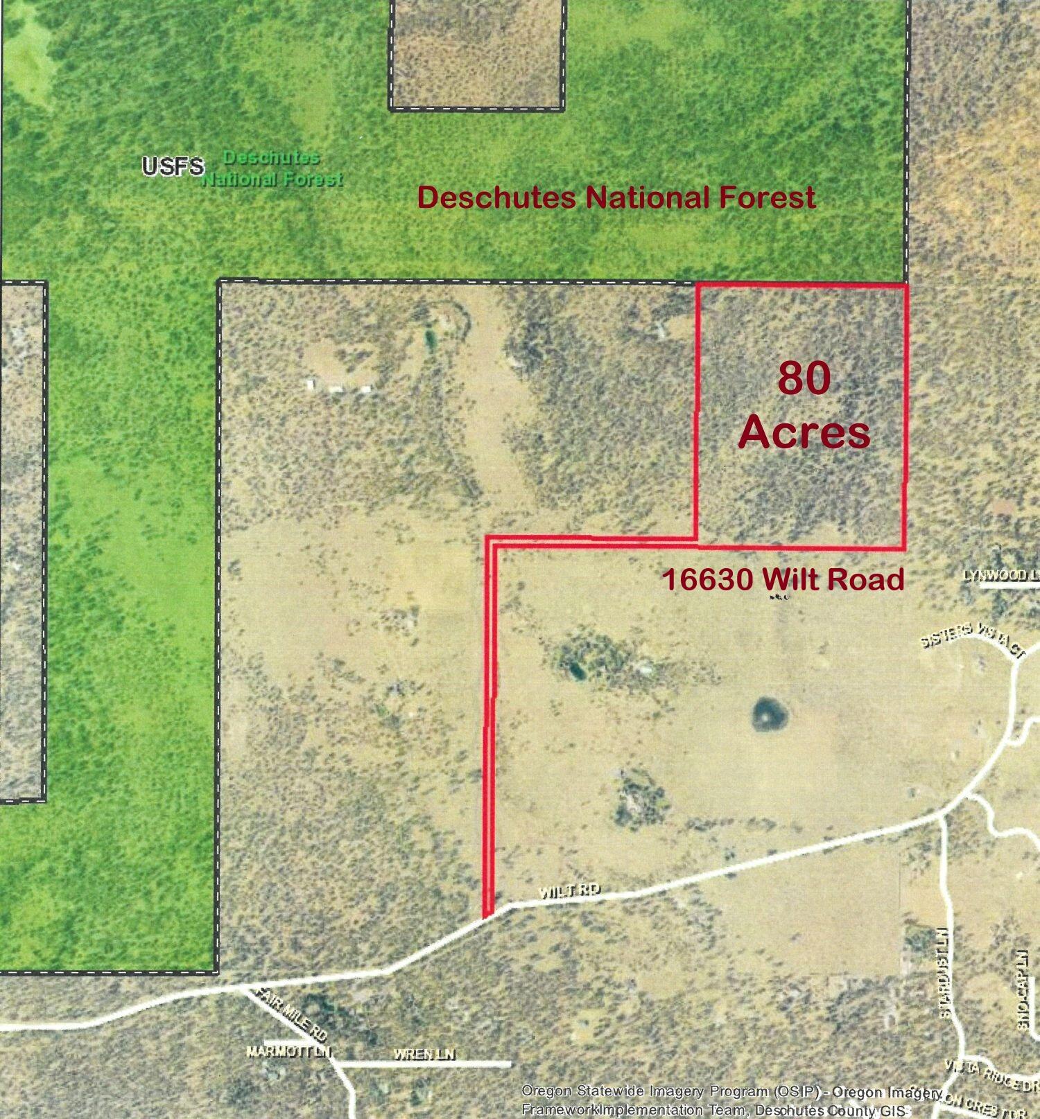 16630 Wilt Road Sisters, OR 97759 - Photo 5 of 8 Aerial-1 16630 Wilt Road