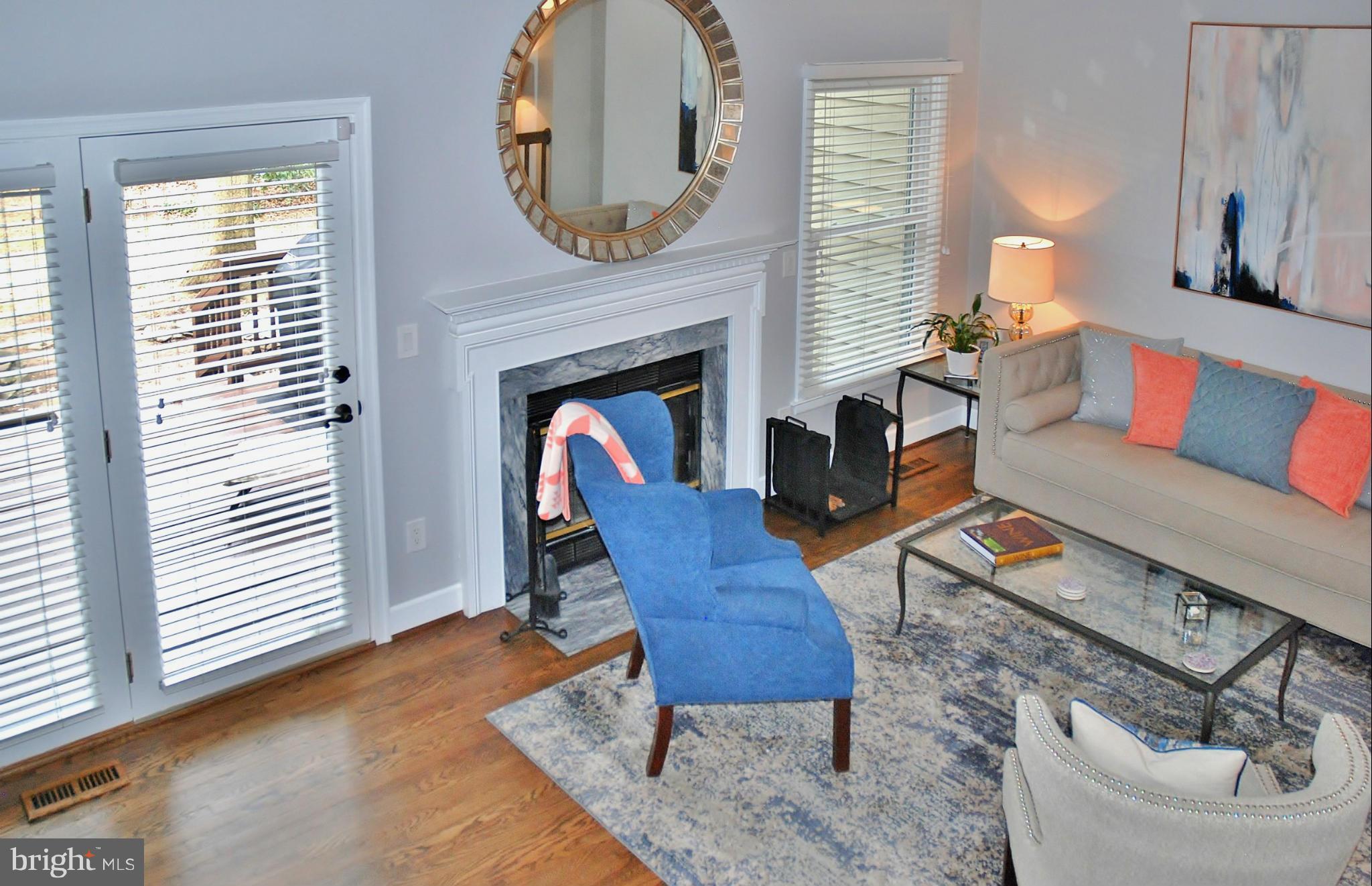 1432 Newport Spring Court Reston, VA 20194 - Photo 2 of 29 Spacious Family Room backs to Deck